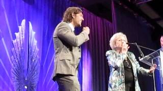 Betty White amp Alex Pettyfer  GLAAD Awards LA 2013 [upl. by Susej]