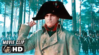 Battle Of Austerlitz Scene  NAPOLEON 2023 Joaquin Phoenix Movie CLIP HD [upl. by Ahseen]