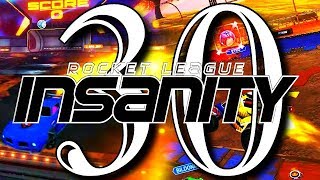 ROCKET LEAGUE INSANITY 30  BEST GOALS INSANE REDIRECTS FLICKS RESETS [upl. by Crandell]