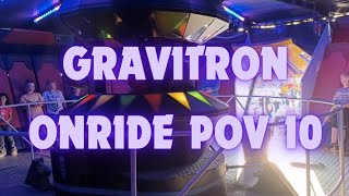 Gravitron Suomen Tivoli  2024 Onride POV 10 [upl. by Hadeehuat]