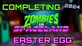 Completing Zombies in Spaceland Easter Egg for the first time  Infinite Warfare [upl. by Nonnel]