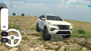 😍 finely fortuner se off roading kar li  Indian vehicles simulator 3d [upl. by Eema]