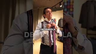 ► Forma Rápida de Hacer el Nudo de Corbata Simple 👔 [upl. by Bedad]