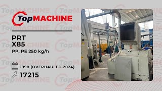 PRT X85 Repelletizing line used [upl. by Ahsiekel]