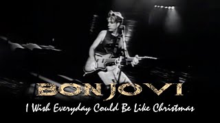 Bon Jovi  I Wish Everyday Could Be Like Christmas Rehearshal Subtitulado [upl. by Saval]