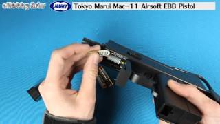 Tokyo Marui Mac11 Airsoft EBB Pistol [upl. by Silletram496]