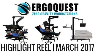 ErgoQuest Workstations Highlight Reel  March 2017 [upl. by Hendricks]