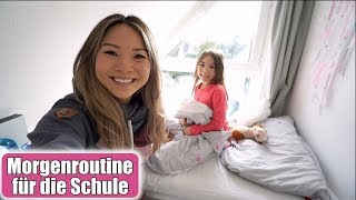 Claras Morgenroutine für die Schule 🎒 Im neuen Kinderzimmer  Morgenmensch vs Muffel  Mamiseelen [upl. by Daly]