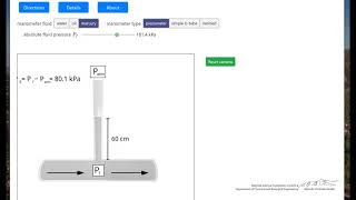 Manometers Interactive Simulation [upl. by Eemia]