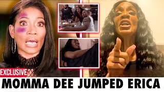 Momma Dee JUMPS Erica Dixon – Erica Breaks Down in Tears [upl. by Netsriik893]