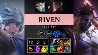 Riven Top vs KSante Dominating  EUW Challenger Patch 1422 [upl. by Iharas]