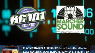 Classic Aircheck Marcher Sound amp KC 101 Link Up  1988 [upl. by Levitan101]