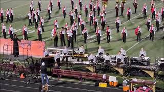 Ankeny Centennial Marching Band with Northview 8th Grade Band National Anthem September 29 2023 [upl. by Tomlin]