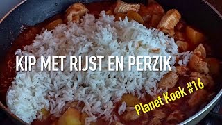 Kip met rijst en perzik  Planet Kook 16  Planet Michell [upl. by Aitrop]