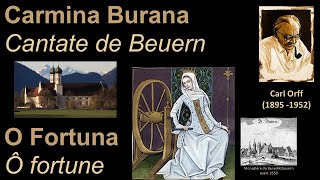 Carmina Burana  O Fortuna paroles et traduction [upl. by Amikehs]