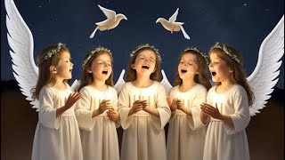 Gloria in Excelsis Deo  Christmas Hymn with Lyrics Angels from the realms of Glory [upl. by Ardnaskela670]