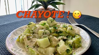 Chayote Otra Receta Deliciosa Fácil y Baja En Carbohidratos  MAY may chayote recetas [upl. by Raycher]