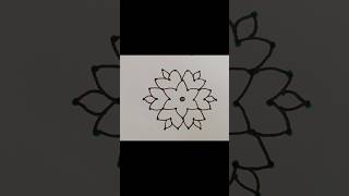 74 dots daily use kolam designs for beginners  easy dots kolam  simple muggulu rangoli [upl. by Cahra]