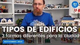 Tipos de Edificios  Ideas para tu ciudad LEGO® [upl. by Heilman809]