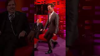 Benedict Cumberbatch moment on The Graham Norton Show shorts [upl. by Yecac942]