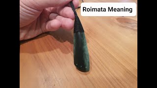 Meaning of Roimata Tear Drop Pounamu [upl. by Bonine]