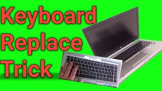 Hp elightbook 8460p replacement keyboard Hp laptop solution HP elightbook [upl. by Ynatil575]