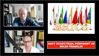 The BRICSs Unit Settlement Currency Could Set a Fuse Upon the Western System Andy Schectman [upl. by Annaitsirk]