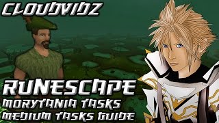 Runescape Morytania Medium Tasks Guide HD [upl. by Olette]