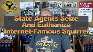 State Agents Seize And Euthanize InternetFamous Squirrel [upl. by Esidarap]