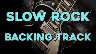 Slow Andalusian Rock Guitar Backing Track A Minor Am [upl. by Iatnahs]