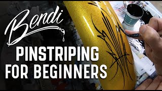 How to Pinstripe  Pinstriping for Beginners [upl. by Elvera]