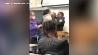 Proviso West HS security guard charged in attack on student  ABC7 Chicago [upl. by Wightman]