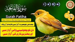 Surah Fatiha  Quran Tilawat ❤️🇸🇦  New years Tilawat  Subscribe share and like videos [upl. by Ansaev]