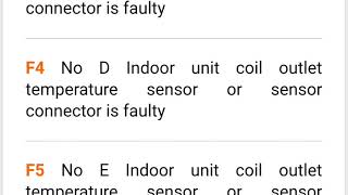 carrier Inverter ac Error Codes solution 2021 [upl. by Guyon]