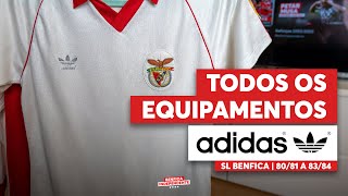 EQUIPAMENTOS DO BENFICA DOS ANOS 80 Parte I [upl. by Nageam]