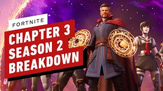 Fortnite Chapter 3 Season 2  All Gameplay and Map Changes Explained [upl. by Evonne]