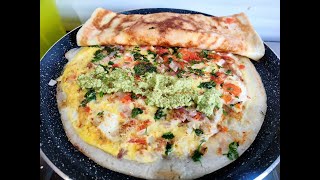 Dosa Omelette Recipe [upl. by Heater]