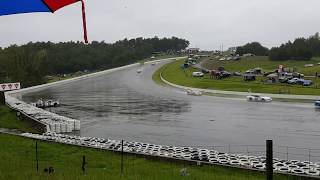 Alex Tagliani Rain Crash Mosport CTMP [upl. by Nedla385]