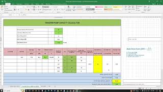 Sample Class Pump Calculation [upl. by Anuahsed]