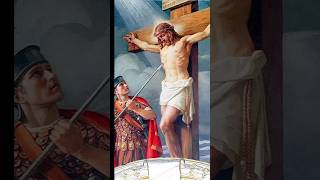 jesus christ crucifixion ♥️✝️💞😭😫 love hope christmas shortfeed jesus berchmans youtubeshorts [upl. by Pravit586]