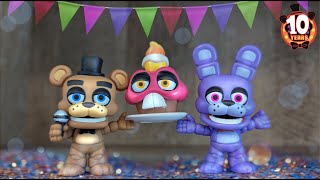 HAPPY 10 YEARS FNAF New Funko Anniversary Mystery Minis Review [upl. by Adnarahs]