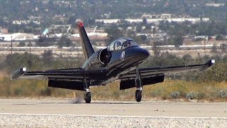 Patriots Jet Team Arriving at Hangar 24 AirFest 2017 [upl. by Twedy]