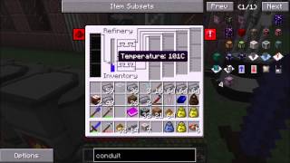 PneumaticCraft Refinery and quotDieselquot Generator  Minecraft Infitech 2 GregTech  Episode 11 [upl. by Hecker]