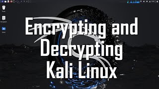 Encrypting and Decrypting a File with AES256 in Kali Linux [upl. by Doralyn]