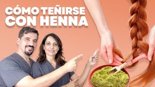 🟠 Cómo Preparar y Utilizar HENNA para TEÑIR el Cabello de Manera Natural [upl. by Htiekal]