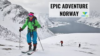 BEST Ski Touring Adventure in 2022  Lofoten Norway Outakes At End [upl. by Hewet308]