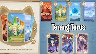 Genius Invokation TCG Penempaan dan Latihan  Terang Terus  Genshin Impact [upl. by Malia]