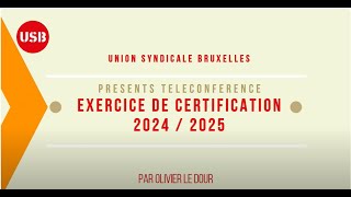 EXERCICE DE CERTIFICATION 2024  2025 par Olivier Le Dour [upl. by Alek]