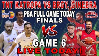 BRGY GINEBRA vs TNT  Game 6 Finals  PBA Live Full Game Today  November 8 2024  2K24 [upl. by Revilo]