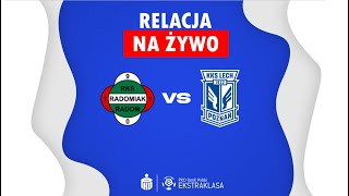 Radomiak Radom  Lech Poznań MECZ NA ŻYWO Ekstraklasa RELACJA KOMENTARZ STUDIO [upl. by Ahtibbat690]